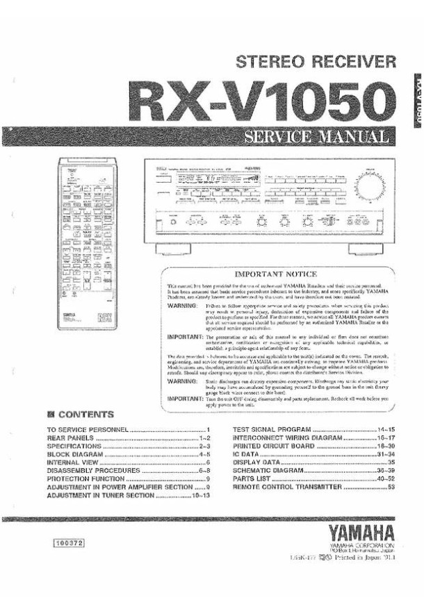 RX-V1050